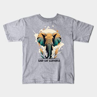 Save the Elephant Day – April Kids T-Shirt